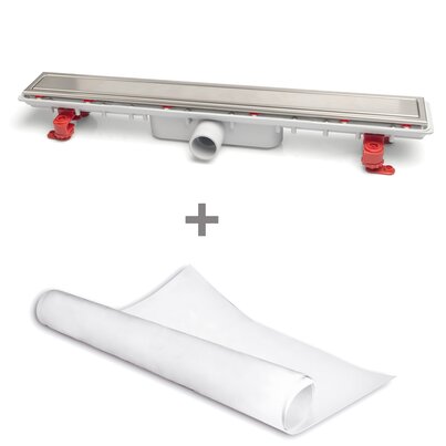 Linnum channel reduced height. Visible frame and waterproofed fabric
