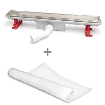 Linnum channel swivelling outlet. Visible frame and waterproofed fabric