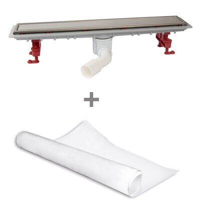 Linnum channel swivelling outlet, visible frame and waterproofed fabric