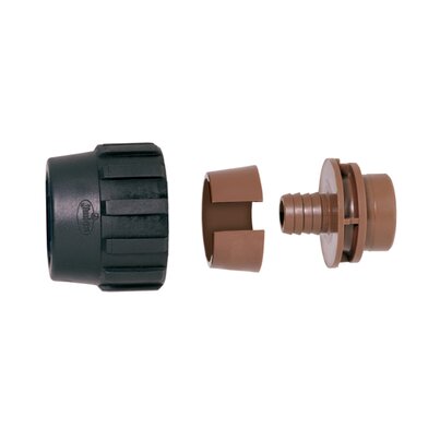 Lead pipe adapter.
