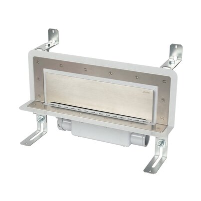 Accessible wall slot channel with 30 mm trap