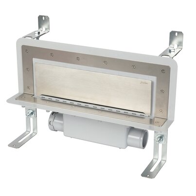 Accessible wall slot channel with 50 mm trap