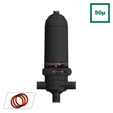 2'' LONG hydrocyclonic disc filter