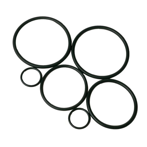 Viton-FPM o-rings kit for PVC ball valves.