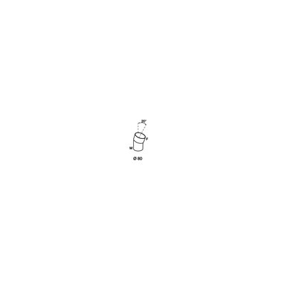 Buffer for downpipe cap