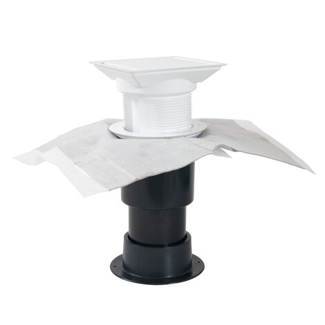 BALCONY DRAIN D.80 WHITE / WATERPROOF BALCONY DRAIN D.80 WHITE / WATERPROOF