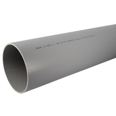 Compact PVC pipe, not pre-coated