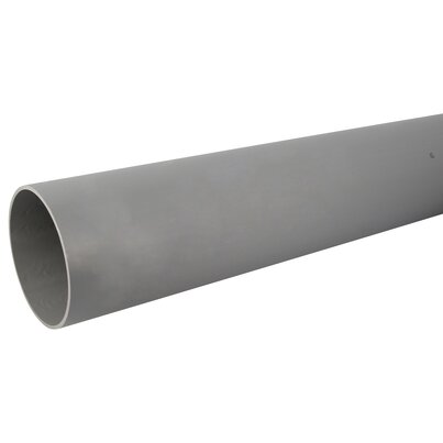 Compact PVC pipe, not pre-coated