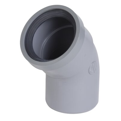 SINGLE ELBOW WITH 45" JOINT D.63