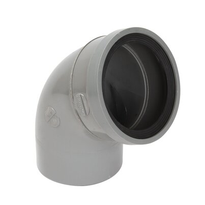 SIMPLE ELBOW WITH JOINT 67"30 D.160