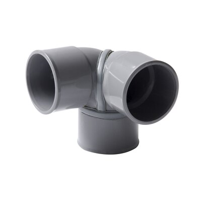 COUDE DOUBLE D"EQUERRE FF 87"30 D.32