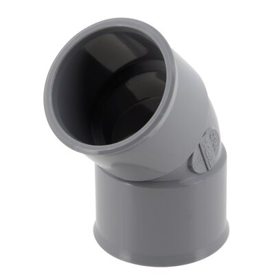 SINGLE ELBOW FF 45" D.32