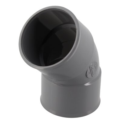 SINGLE ELBOW FF 45" D.50