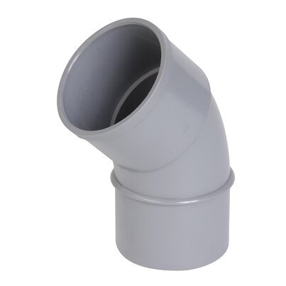 SINGLE ELBOW LARGE RADIUS MF 45 D.63