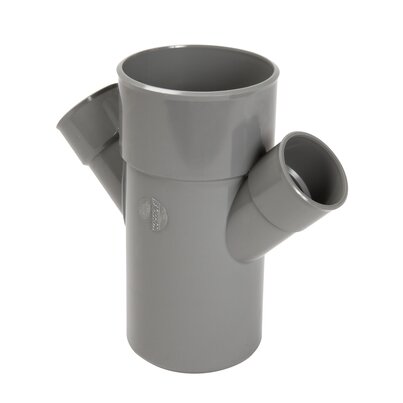 MF 45" DOUBLE SPIGOT D.100/50