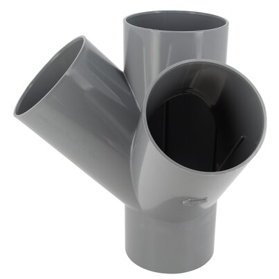 87'30Β° elbow with female/female side cap