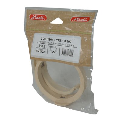 2 COLLIERS LYRE SA+ATT.D.100 S/SACHET