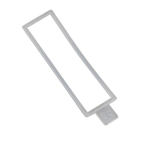 Translucent safety ties Translucent safety ties