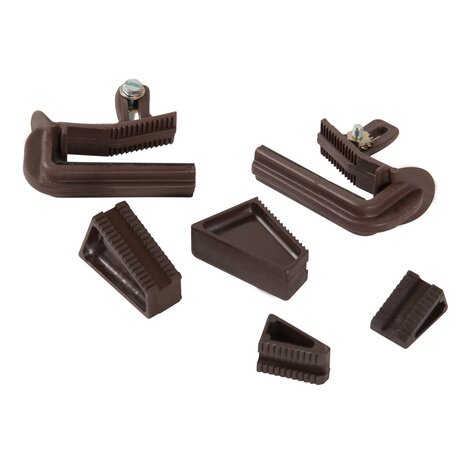 2 ETRIERS/SACHET JONCT/NAIS.16 BROWN 2 ETRIERS/SACHET JONCT/NAIS.16 BROWN
