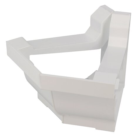 "EXTERNAL ANGLE A 135"" WHITE ELITE CORNICLE"
