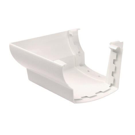 "EXTERNAL ANGLE AT 90"" OVATION 38 WHITE"