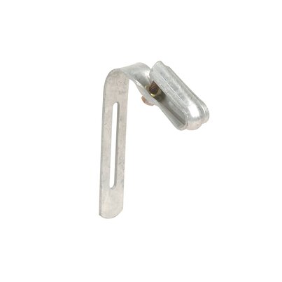 Galvanised bracket for invisible gutter hooks for gutters