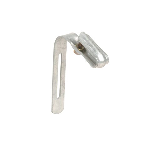 Galvanised bracket for invisible gutter hooks for gutters Galvanised bracket for invisible gutter hooks for gutters