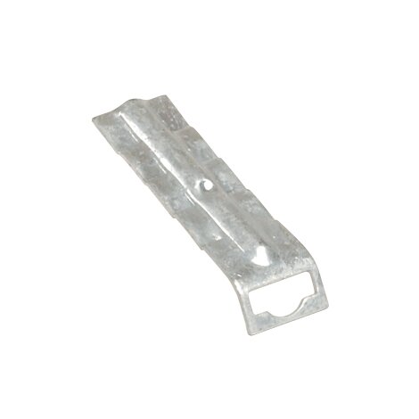 Galvanised bracket for invisible gutter hooks for gutters Galvanised bracket for invisible gutter hooks for gutters