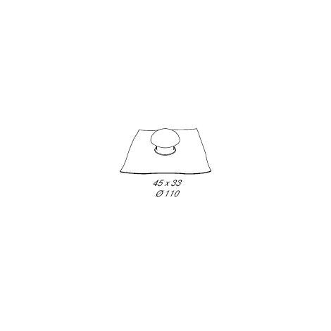 VENTIL.COL.ETANCH.CAP 45X33 D.110 ANTH. VENTIL.COL.ETANCH.CAP 45X33 D.110 ANTH.