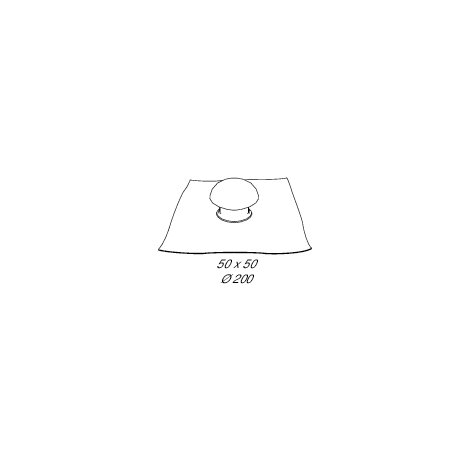 VENTIL.COL.ETANCH.CHAPEAU 50X50 D.200 ANTH VENTIL.COL.ETANCH.CHAPEAU 50X50 D.200 ANTH