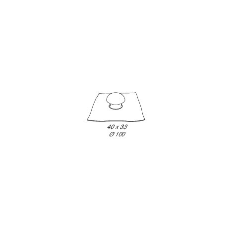 Ventilation cap with sealing collar Ventilation cap with sealing collar