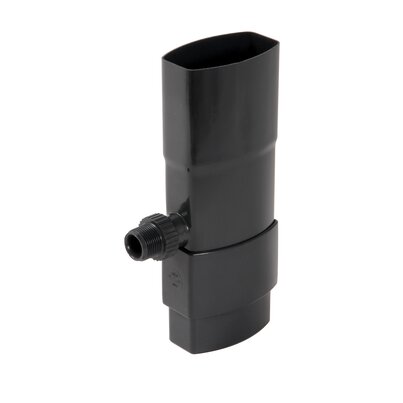 Sleeve for 90x56 ovoid downpipe