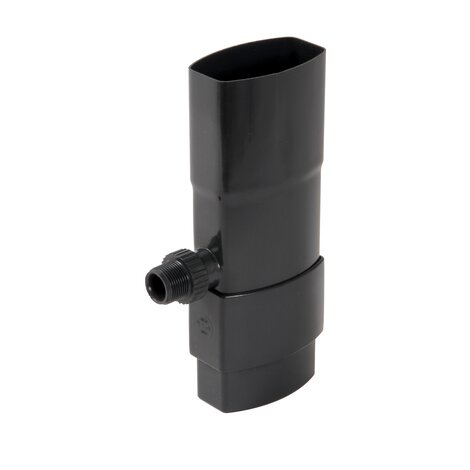 Sleeve for 90x56 ovoid downpipe