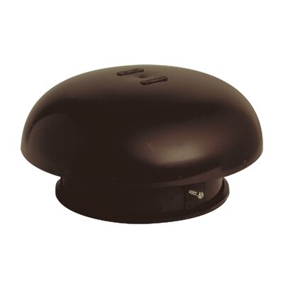 Single ventilation cap for socketed tile without flyscreen