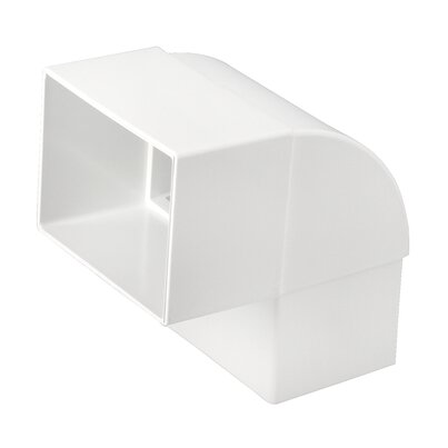 Elbow for rectangular downpipe