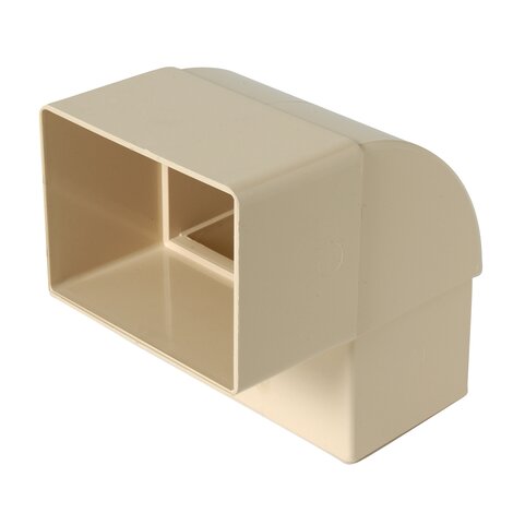 Elbow for rectangular downpipe