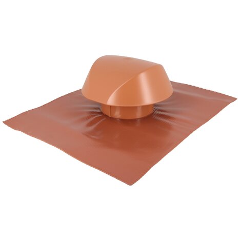 Ventilation cap with flat roof plate Atemax