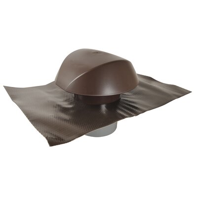 Ventilation cap with flat roof plate Atemax