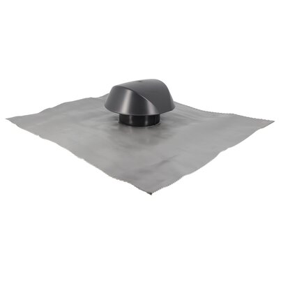 Ventilation cap with flat roof plate Atemax