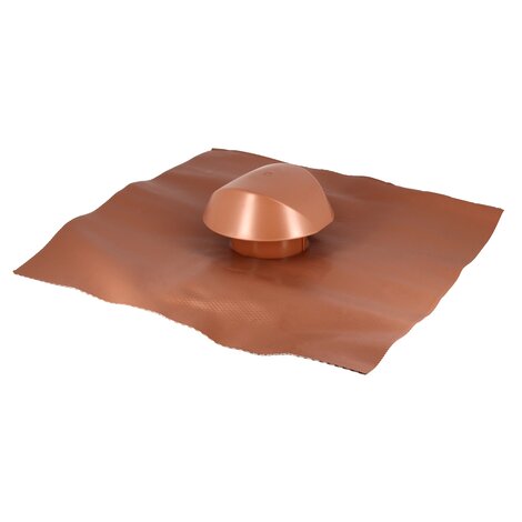 Ventilation cap with flat roof plate Atemax