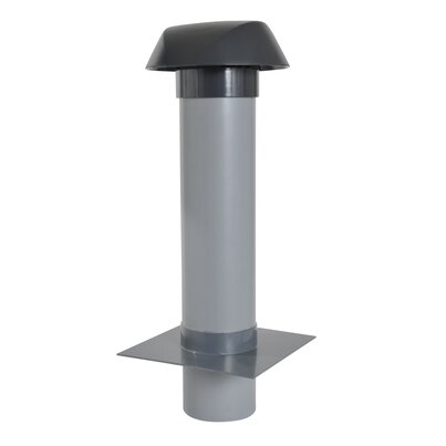 Ventilation cap with flat roof plate Atemax