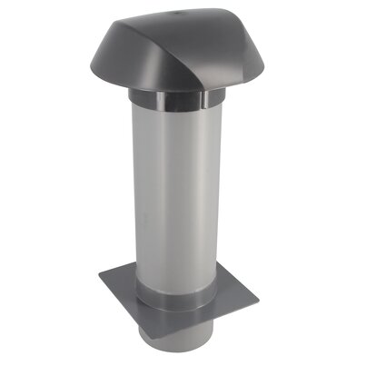 Ventilation cap with flat roof plate Atemax