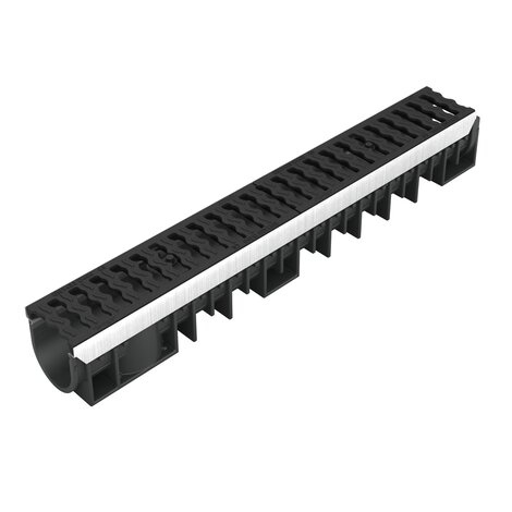 Channel with cast iron grid - C250 - L100 int Kenadrain Channel with cast iron grid - C250 - L100 int Kenadrain