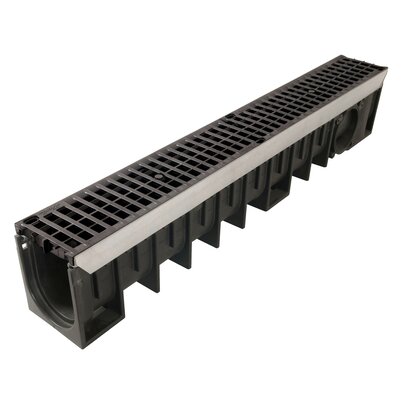 Channel with composite grating - B125 - L100 int Kenadrain