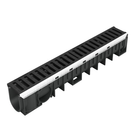 Channel with cast iron grid - E600 - L100 int Kenadrain Channel with cast iron grid - E600 - L100 int Kenadrain