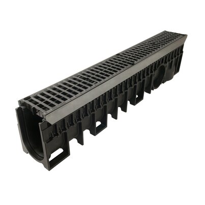 Channel with composite grating - B125 - L100 int Kenadrain