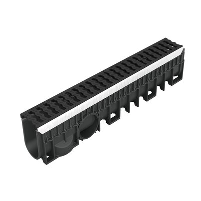 Channel with cast iron grid - C250 - L100 int Kenadrain