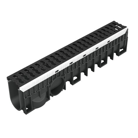 Channel with cast iron grid - D400 - L100 int Kenadrain Channel with cast iron grid - D400 - L100 int Kenadrain