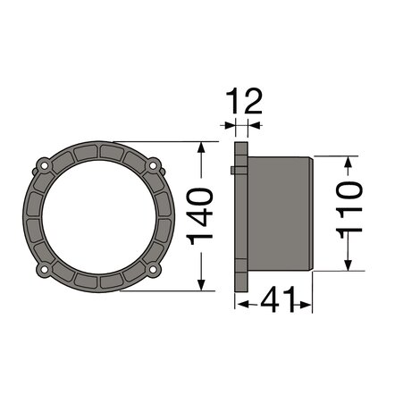 P/CHANNELING WIDTH 100 D.110 P/CHANNELING WIDTH 100 D.110