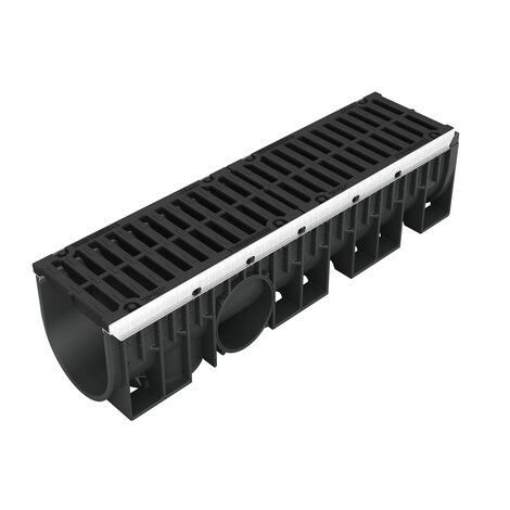 Channel with cast iron grid - E600 - L100 int Kenadrain Channel with cast iron grid - E600 - L100 int Kenadrain